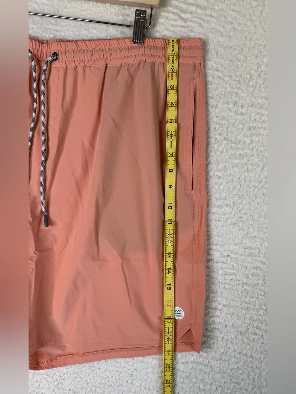 Free Fly Andros Trunk Linerless Shorts Orange Dusk Men's Size XXL